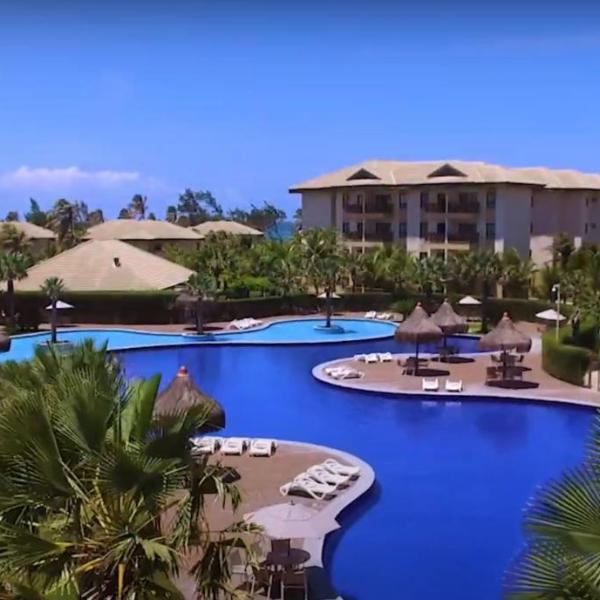 PARAÍSO VG SUN CUMBUCO - PARA 4 PESSOAS - COM HIDRO, SAUNA, PISCINA, COZINHA COMPLETA, PARQUINHO E WI-Fl - Foto 4