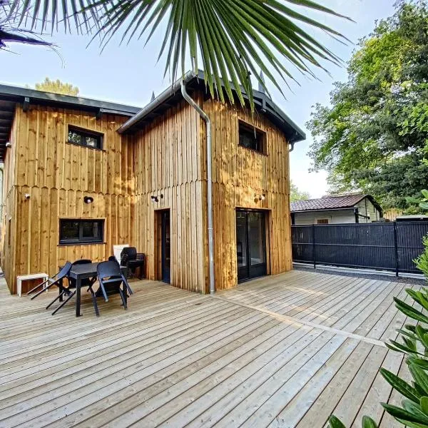 Villa Chantaco Bassin Arcachon, hotell i Gujan-Mestras