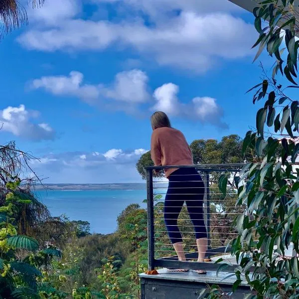 Sunrise on Falie Seaview Eco Accommodation, hotel i D'Estrees Bay