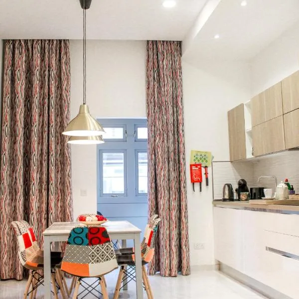 QLiving Central New Apartments Gzira Sliema Promenade, hotel en Gżira