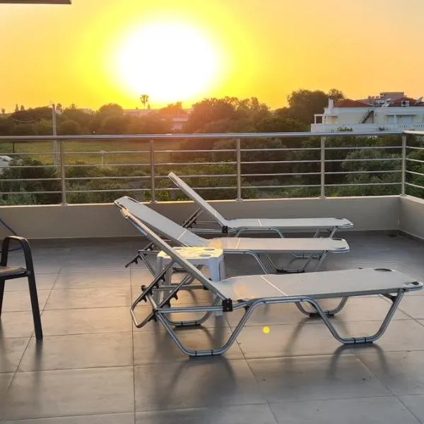 Markellas Apartment, hótel í Ampavris