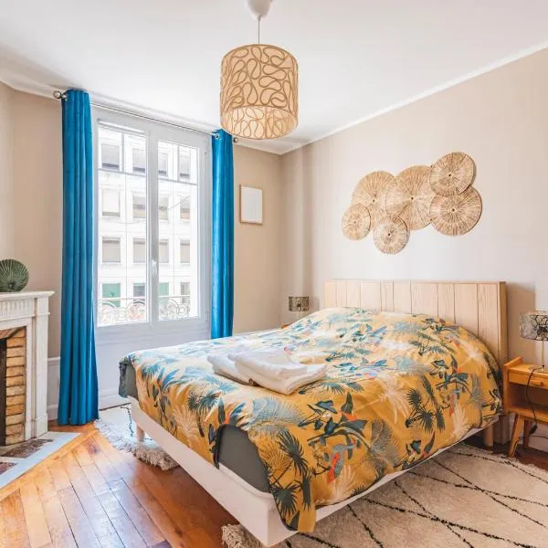 MOULINS - Maison cosy au cœur de Reims, hôtel à Reims