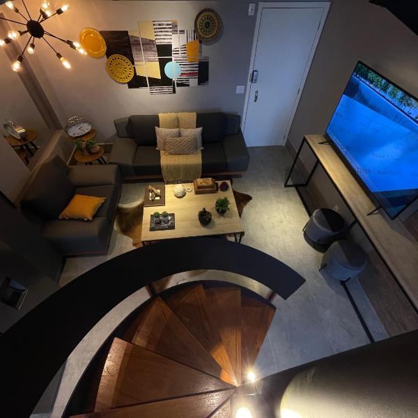 Apto Duplex Manhattan com suítes casal, solteiro e Reversível - Foto 4