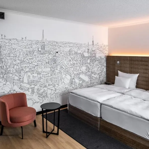 Pentahotel Rostock、ロストックのホテル