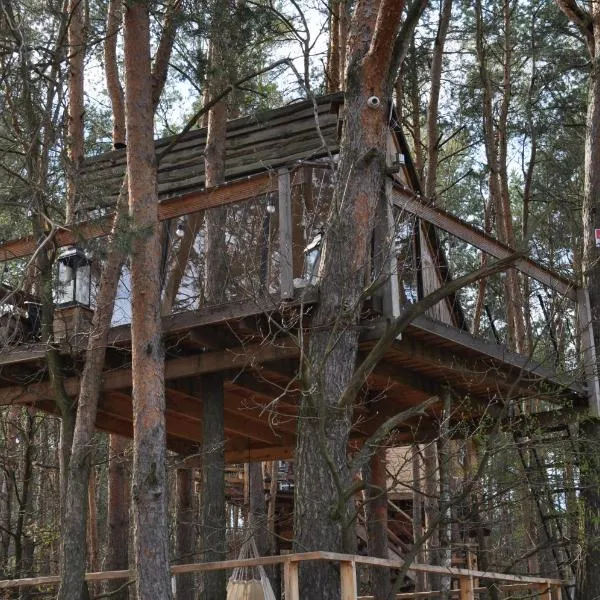 Domek na Drzewie!, hotel v destinaci Rudka Gołębska