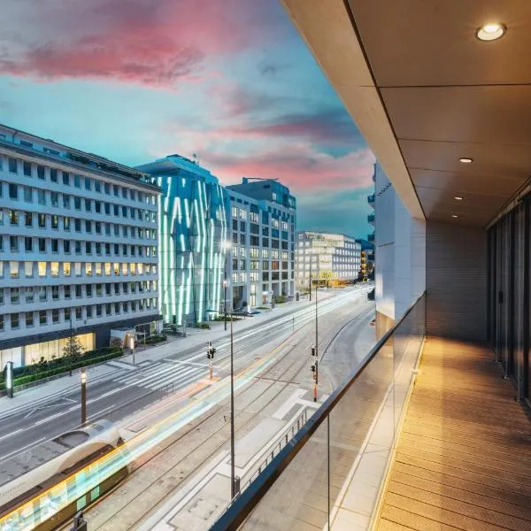 Lux City Hamilius - Modern & Spacious Apart w/View, hotel v Lucembursku