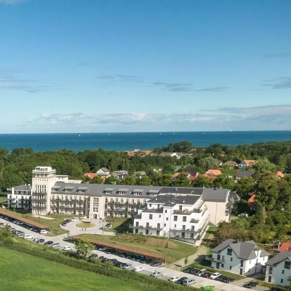 Panorama-Utkiek, hotel u gradu Vustrov