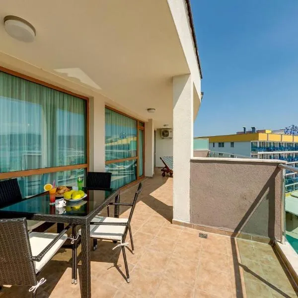 Briz Beach Apartments, hotel na Slunečném pobřeží