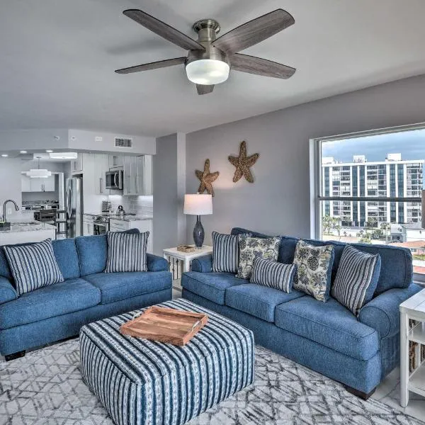 Oceanfront Ormond Beach Condo - Steps to Shore!, hotel in Ormond Beach