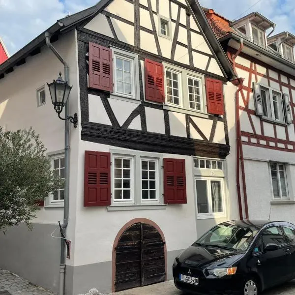 Ferienwohnung Obergasse, готель у місті Zwingenberg