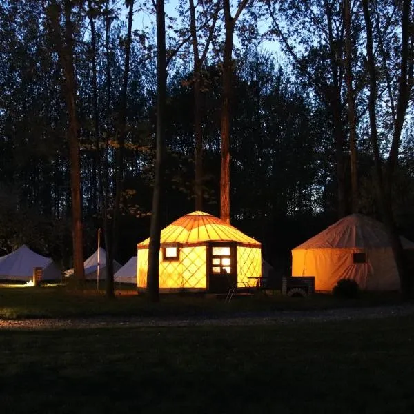 Öko Kemping és Glamping Tiszadada, hotell i Tiszadob