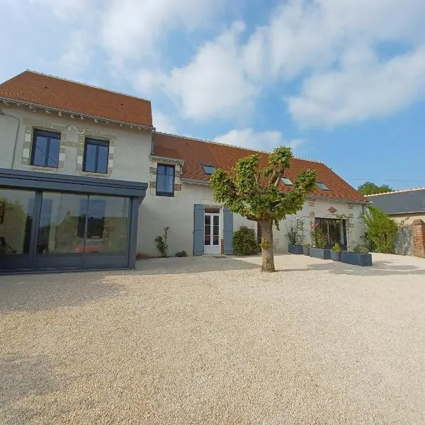 Rêve de Loire chambres d'hôtes au calme au pied des châteaux de la Loire, hotel din Onzain