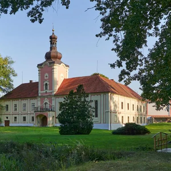 Penzion Zámek Lešany, hotel in Rabyně