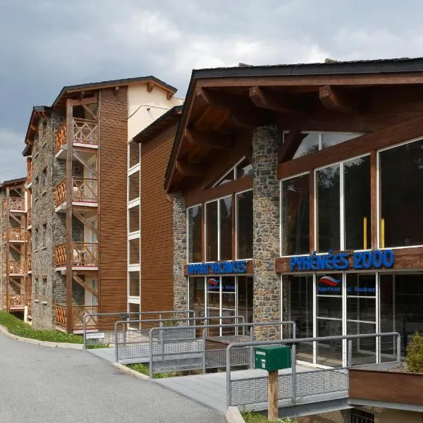 Bolquere Pyrenees 2000 में, होटल Vacancéole - Appart'Vacances Pyrénées 2000