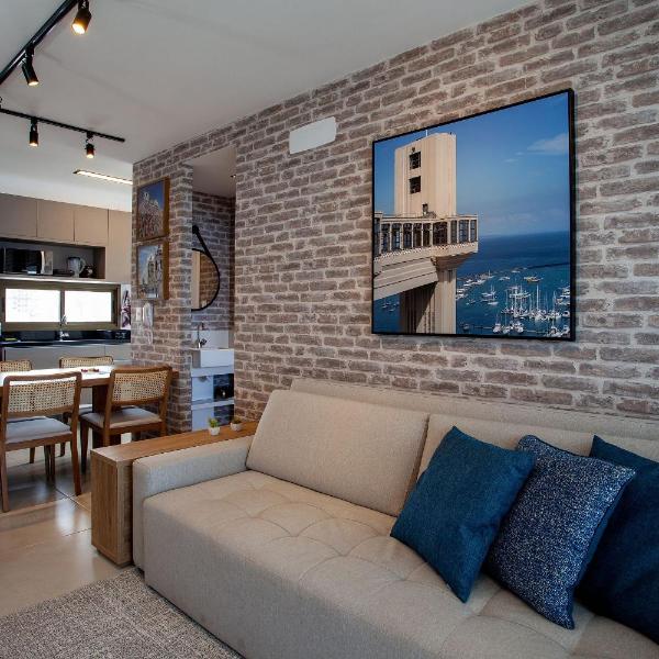 Lindo Apartamento com Linda Vista, Super Decorado - Foto 5