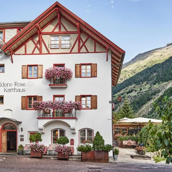 Goldene Rose Karthaus a member of Small Luxury Hotels of the World, hotel v destinaci Senales
