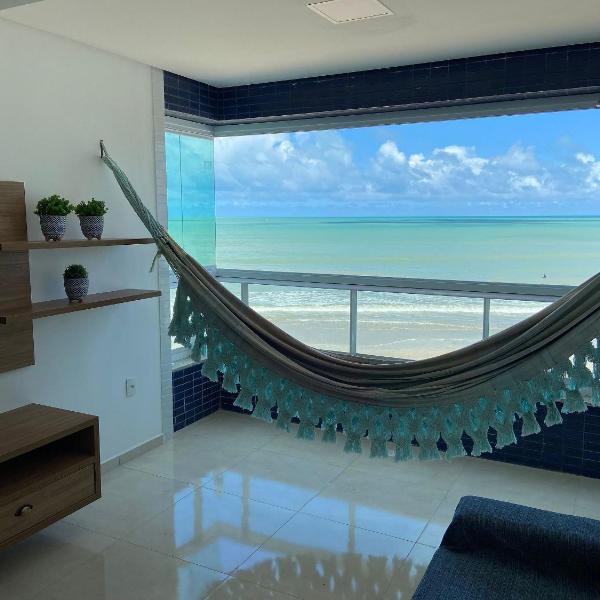 Bela Hospedagem-Flat c/ 2 Suítes e wifi - Pé na areia no Bessa