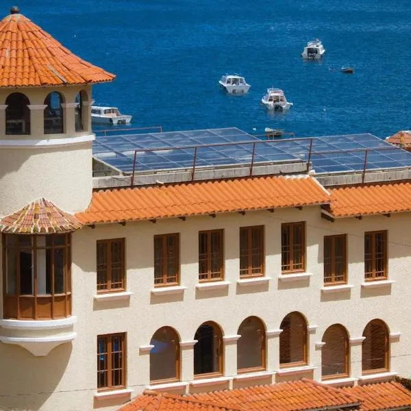 Hotel Rosario Lago Titicaca: Copacabana'da bir otel