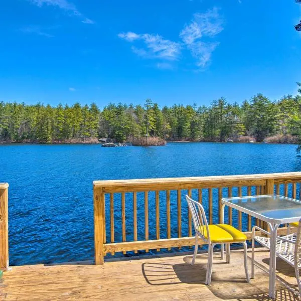 Lakefront Retreat w/ Kayaks, Grill, Fire Pit!, hotel u gradu Candia