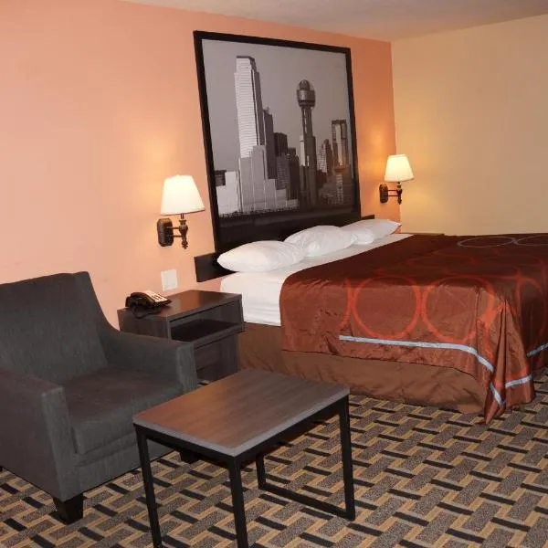 Super 8 by Wyndham Farmers Branch/North Dallas, hotel v destinaci Farmers Branch