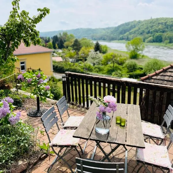 Ferienwohnung am Elberadweg, khách sạn ở Meißen