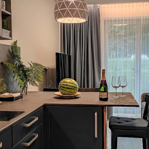 Comfy Rest apartamentai Kalno namuose, hótel í Juodkrantė