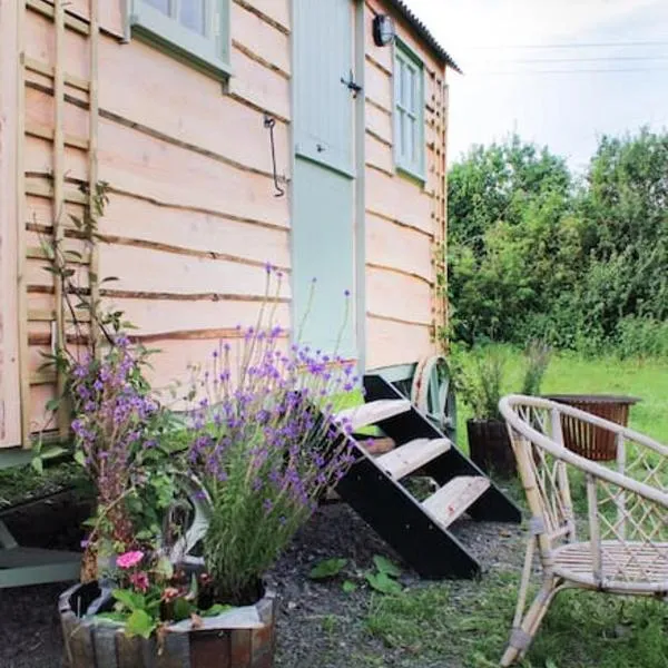 The shepherds hut, hotel in Habberley