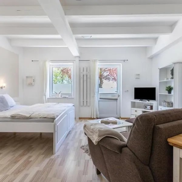 Haevn am Meer, Apartm Bergkristall, hotel en Reußenköge