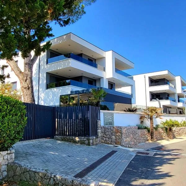 Modern Apartments Elle Malinska, hotel sa Vantačići