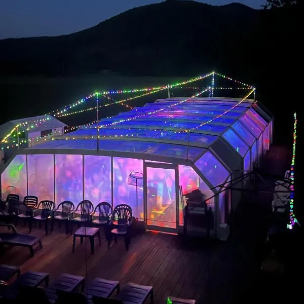 Villa Les Martinets-Piscine-Jacuzzi-Music-Lumières-Voie Verte-Gorges d'Héric-Massif du Caroux-Mons-Olargues, hotel di Le Poujol-sur-Orb