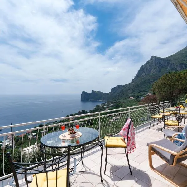 Belvedere apartament stunning sea view, ξενοδοχείο σε Nerano