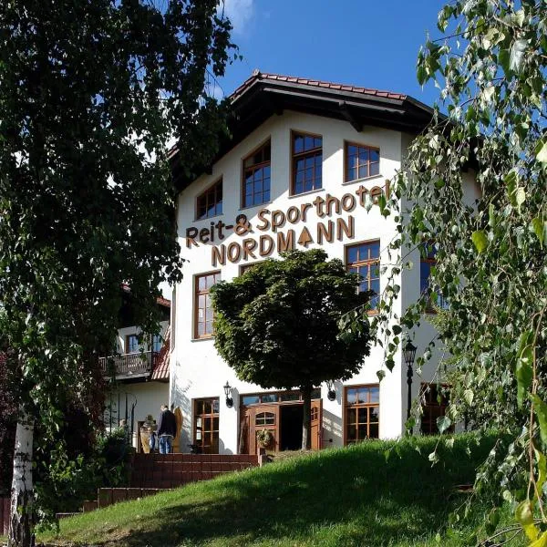 Reit-und Sporthotel Nordmann, hotel in Meisdorf