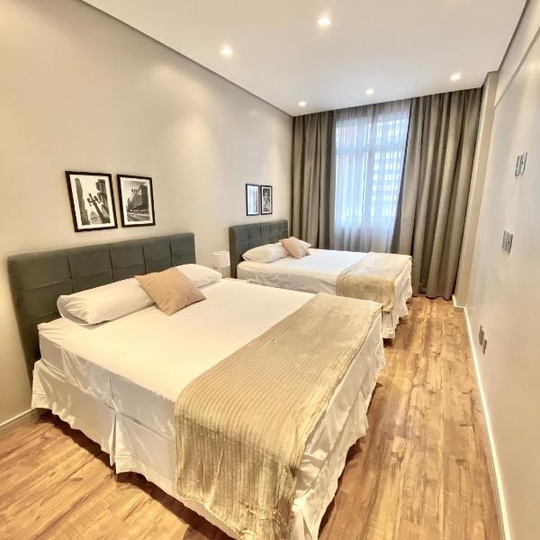 Flat 2 quartos, padrão hotel na Avenida Paulista