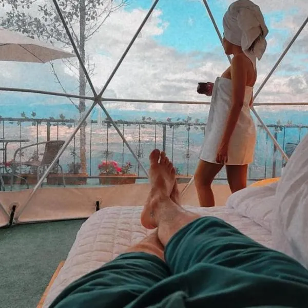 Glamping Mirador de Tibacuy, hotel v destinaci El Cape