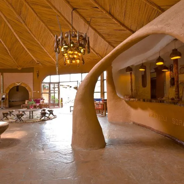 Amboseli Sopa Lodge, hotel Amboseliben