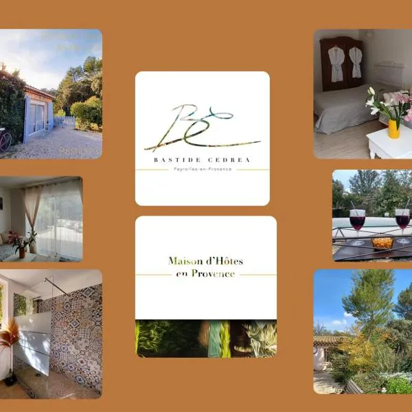 Studio avec jardin entre Aix-en-Provence, Luberon et Verdon โรงแรมในPeyrolles-en-Provence