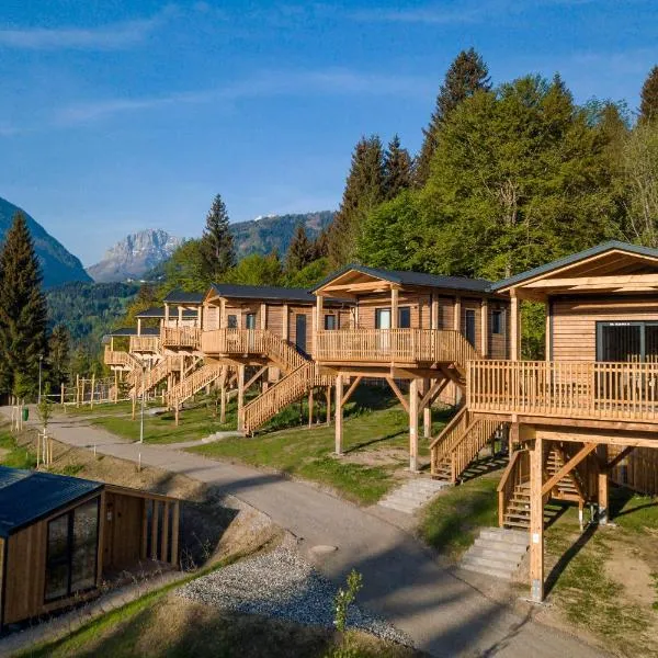 Viesnīca Chalets & Glamping Nassfeld by ALPS RESORTS pilsētā Kötschach