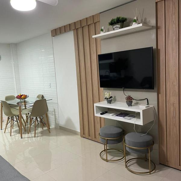 Apartamento moderno e super confortável localizado a alguns passos da Praia Grande - Foto 5