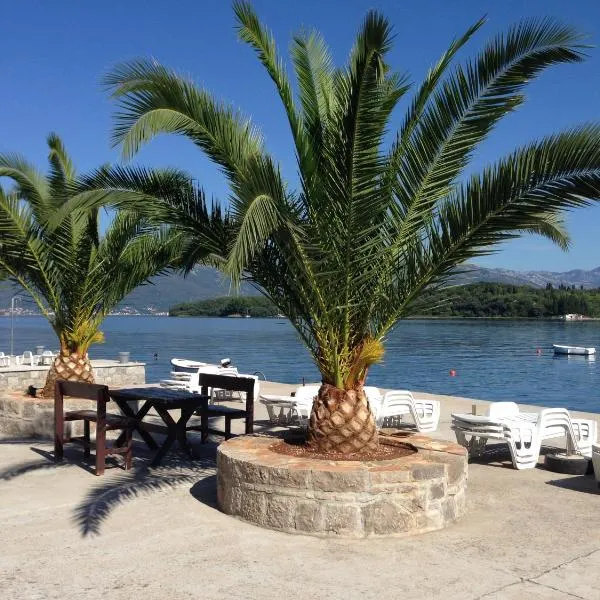 Monténégro, villa dans la baie de Kotor, avec plusieurs appartements tout confort en front de mer!, отель в Радовичах