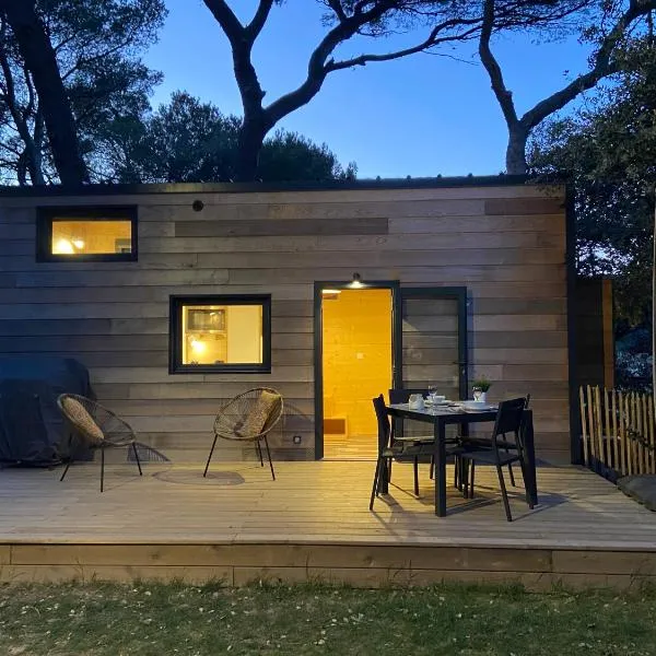TINY HOUSE LA FARIGOULE、Pélissanneのホテル