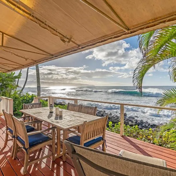 Waimea Bay Shoreline House, hotel i Kawailoa Beach