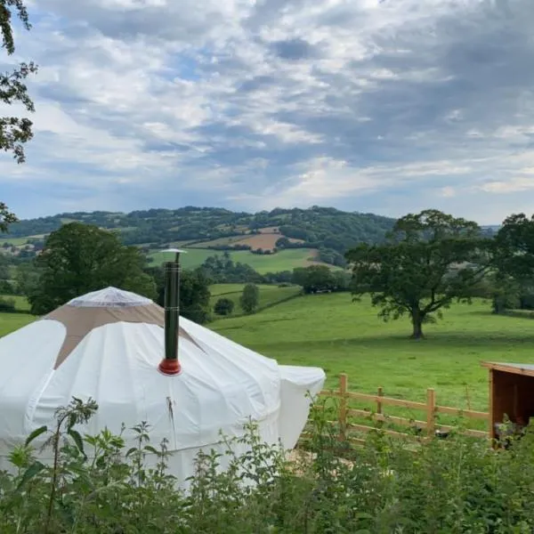 The Yurt @ Osmore, hotel v destinaci Axminster