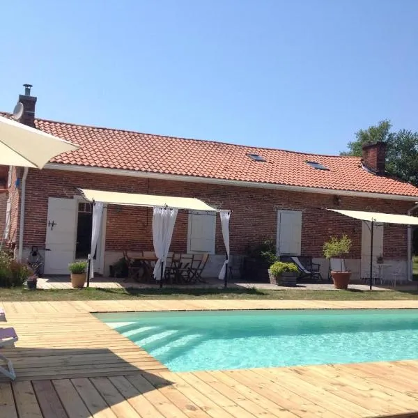 Chambres d’hôtes la guirosse, hotel di Sainte-Eulalie-en-Born