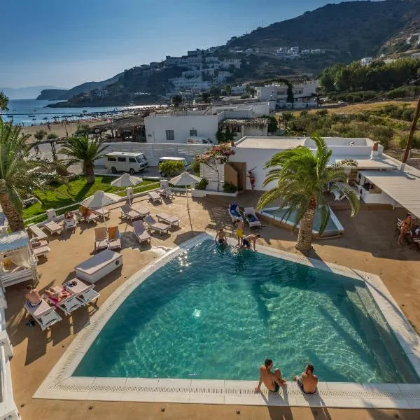 Hotel Aegeon, hotel em Mylopotas