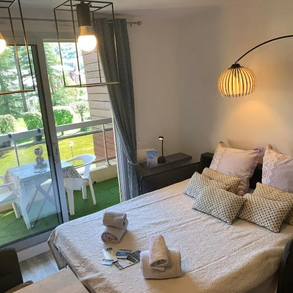 Studio les mélèzes vue montagne Barcelonnette, hotel in Barcelonnette