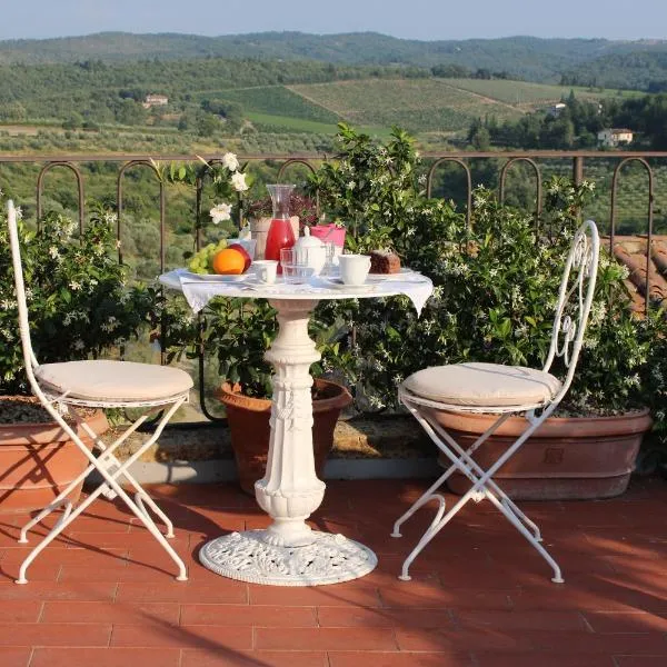 Le Terrazze Del Chianti b&b Residenza d'Epoca e di Charme, hotel v destinácii Tavarnelle in Val di Pesa