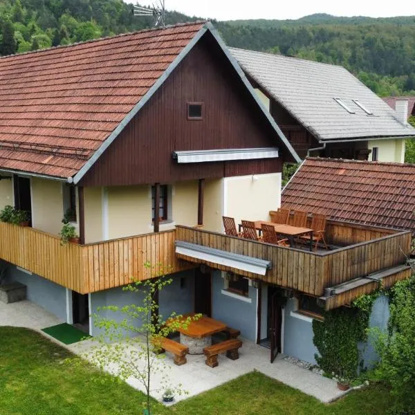 Vineyard cottage Kolpa Zupančič, hotell i Dragatuš