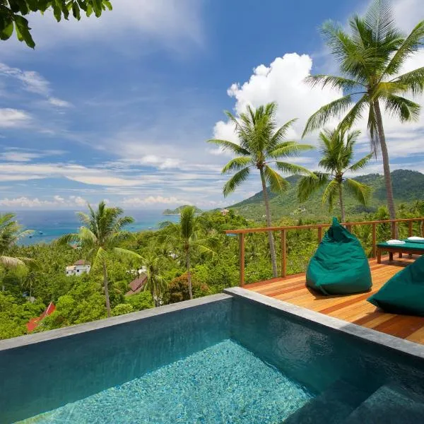 Overthemoon Luxury Pool Villas, hotell sihtkohas Ko Tao