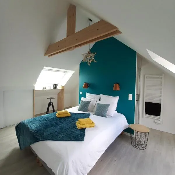 Chambre d'hôtel tout confort au Pays des Abers, hotel v destinácii Plouguerneau