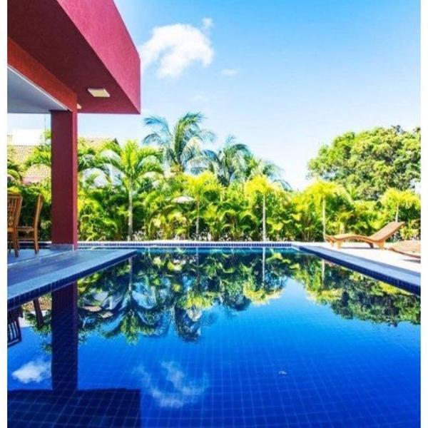 Casa Luxo em Itacimirim | 4 Suítes | Piscina Privativa | Lareira - Condomínio Quinta das Lagoas